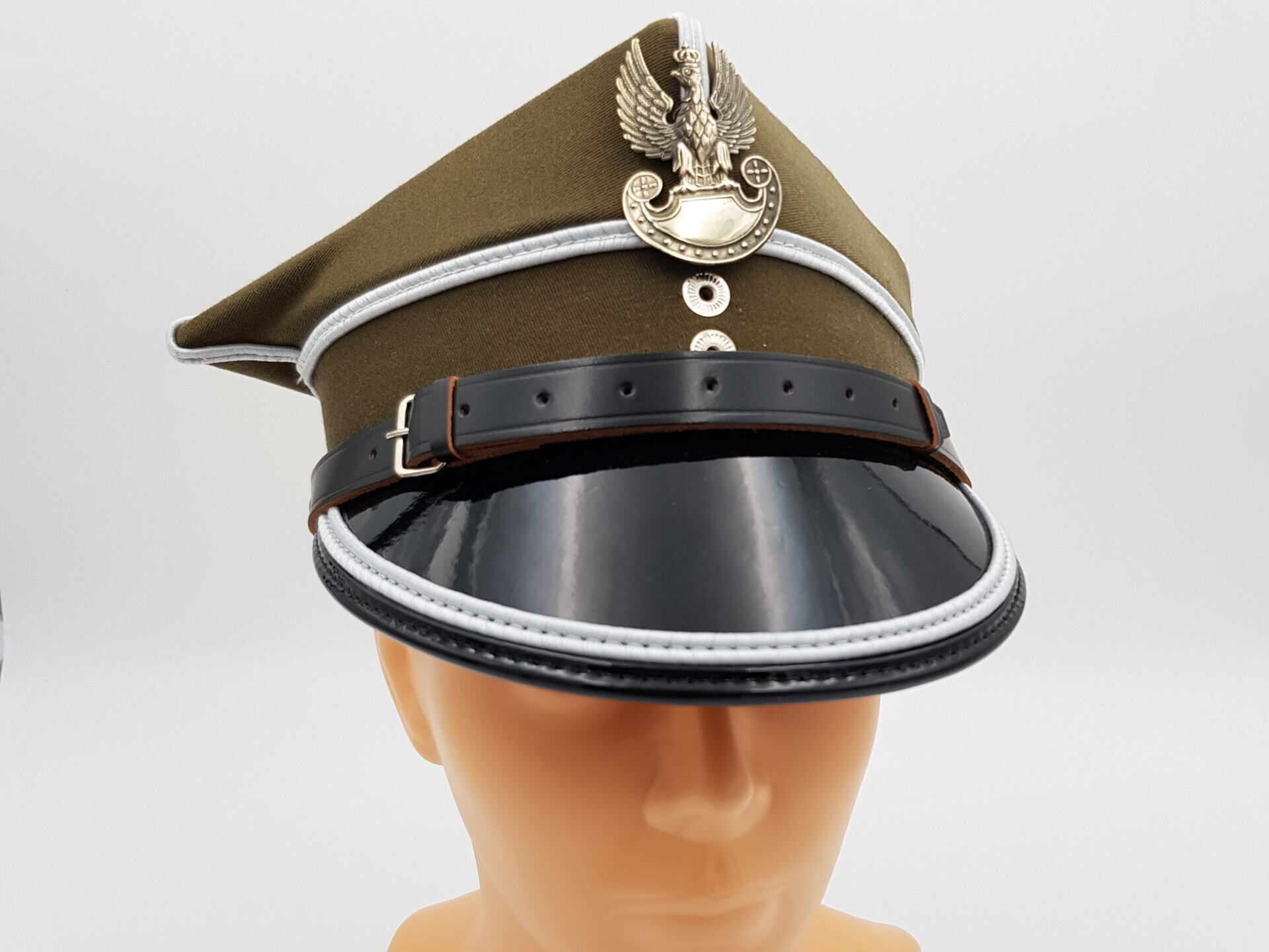 Czapka rogatywka GALOWA oficera młodszego 407C/MON