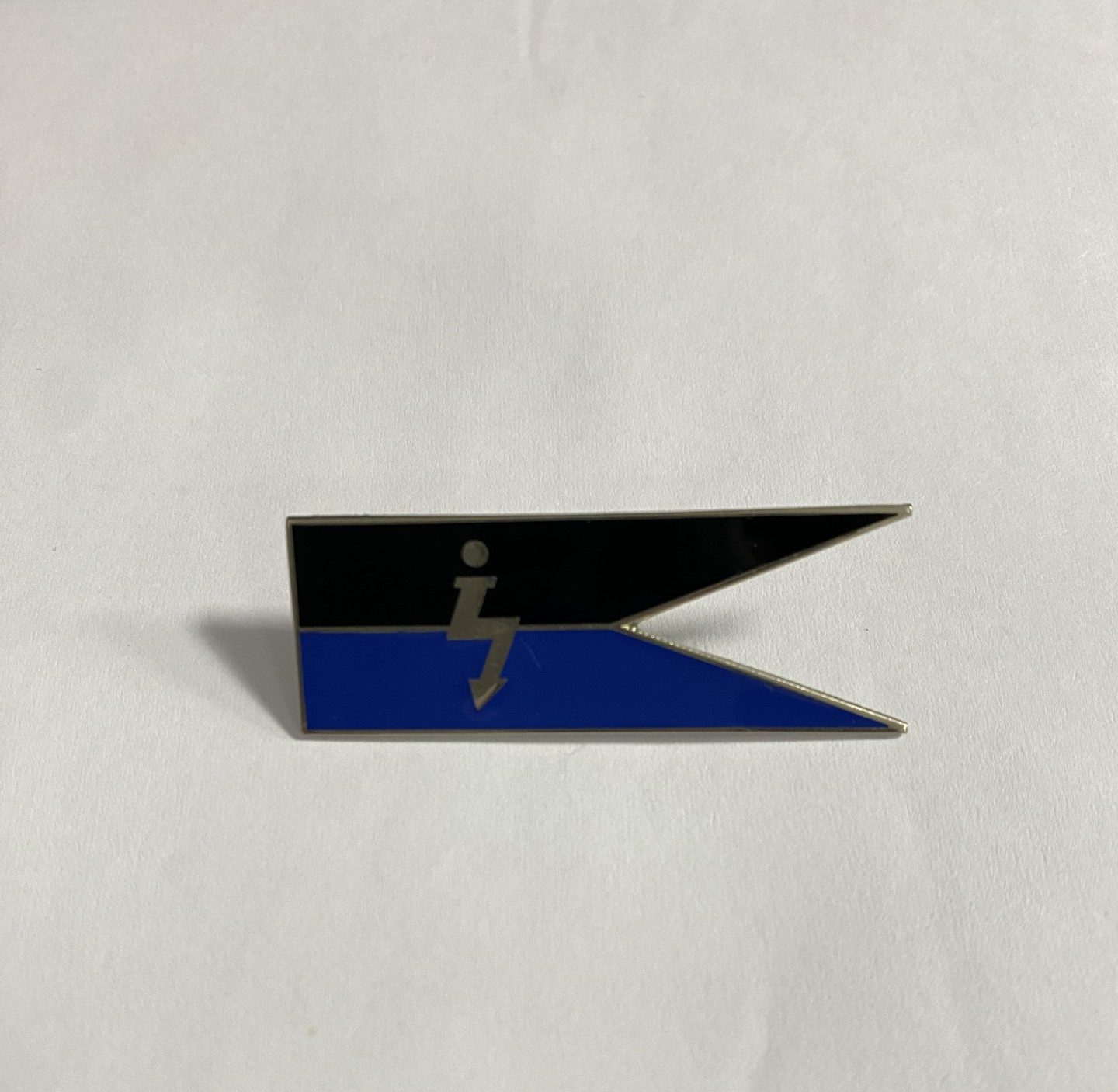 Proporczyk do beretu - metalowy Centrum Szkolenia Łączności Zegrze