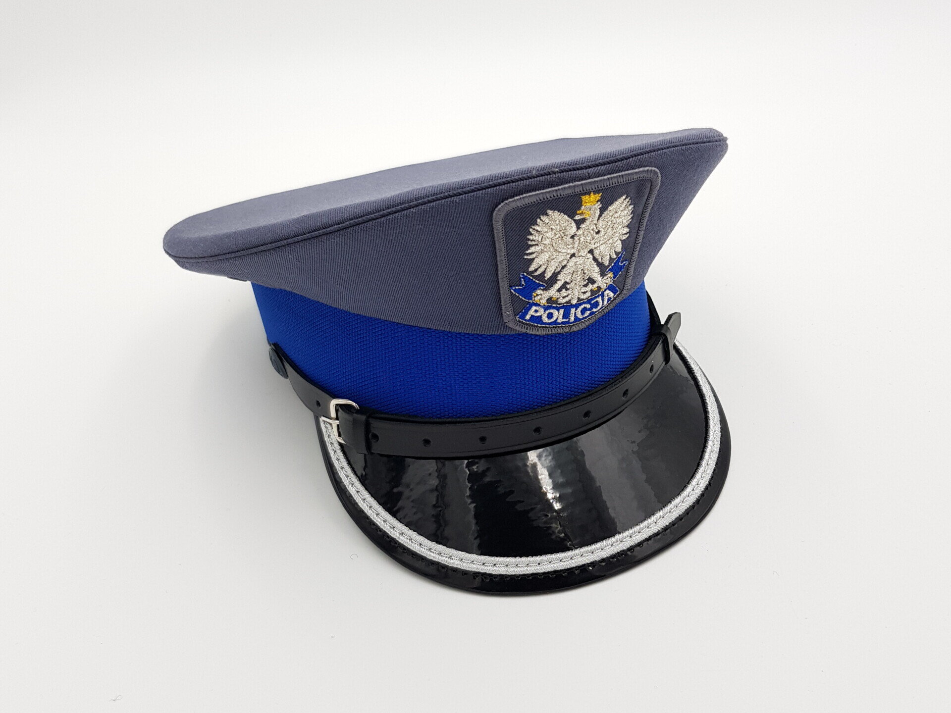 Czapka garnizonowa oficera młodszego - Policja