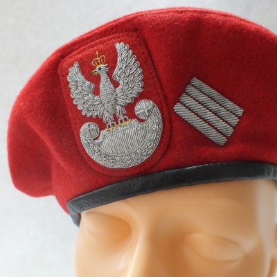 Beret wzór 418/MON HAFT BAJOREK