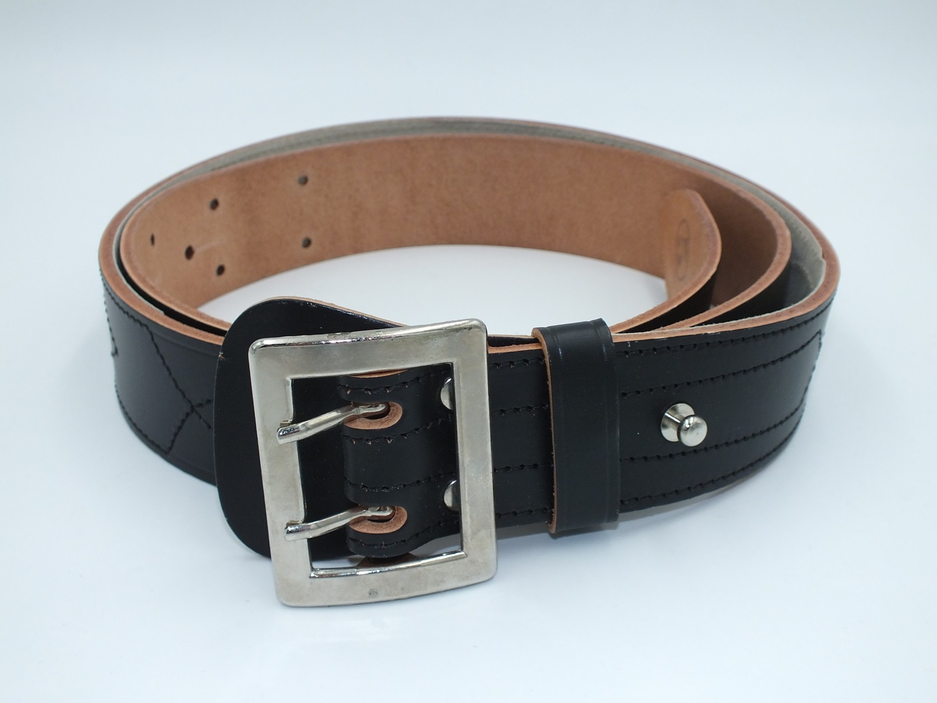 Pas skórzany oficerski