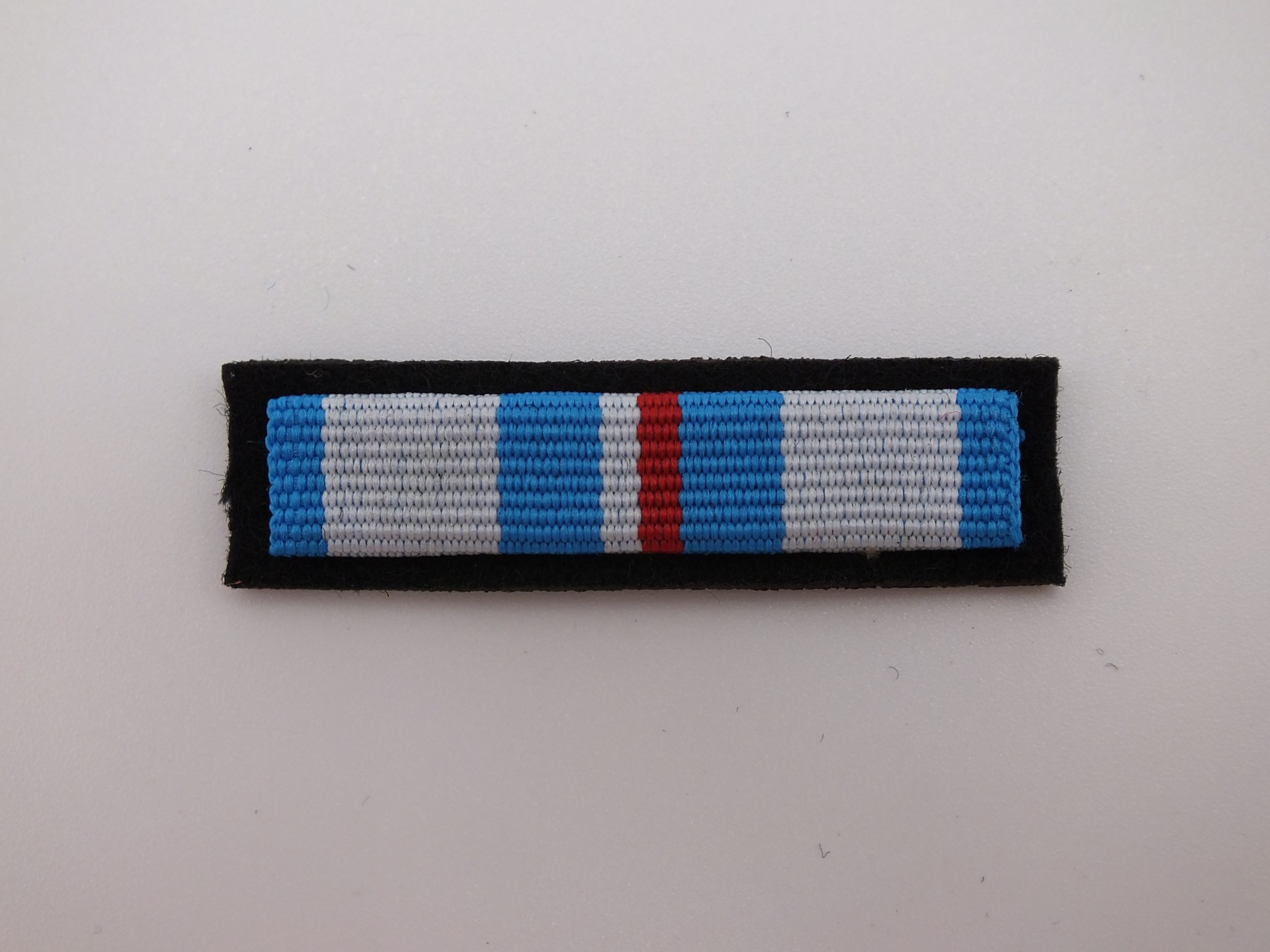 Baretka Medal 25 Rocznica Nadania Siłom ONZ Pokojowej Nagrody Nobla