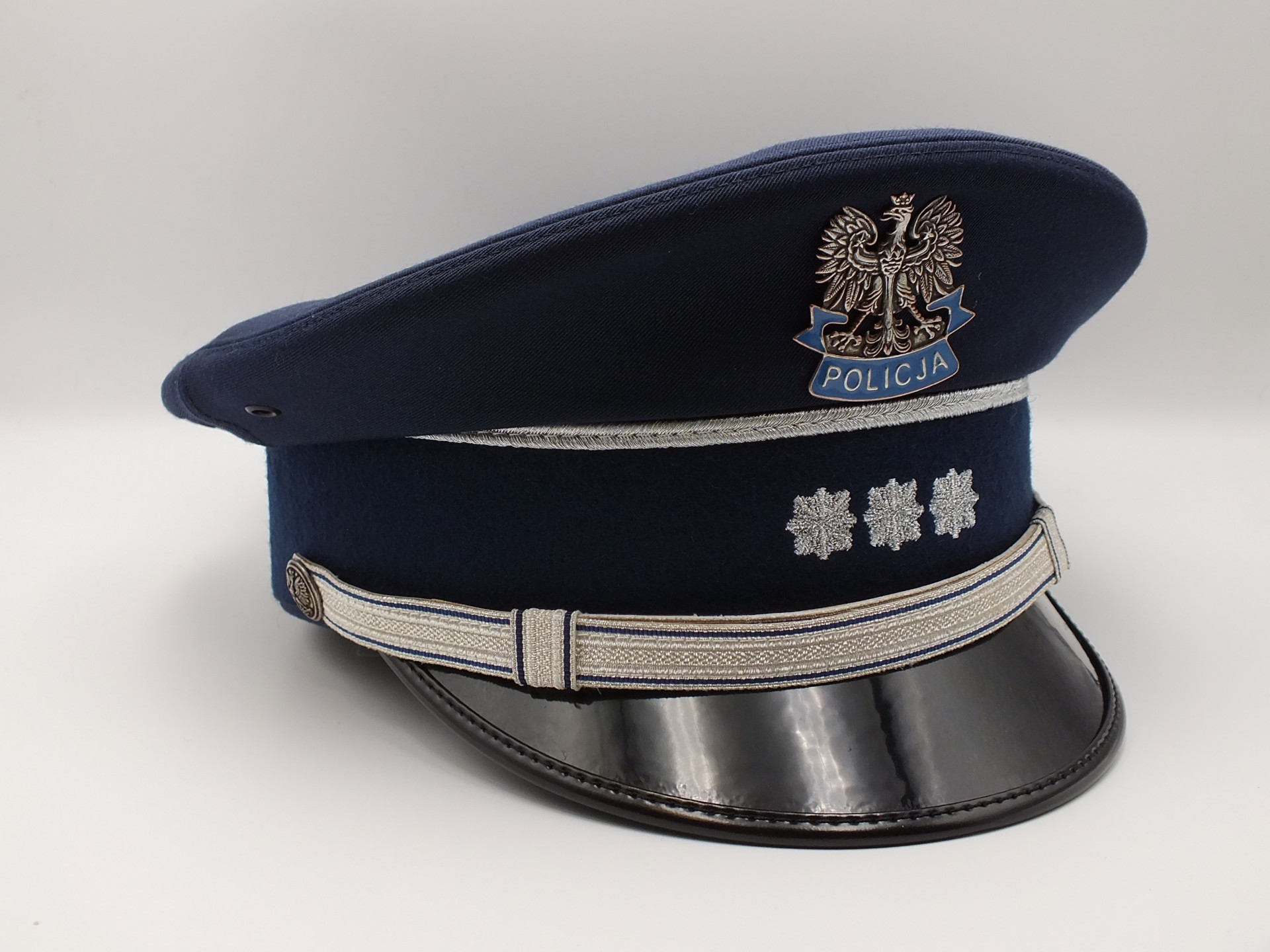 Czapka wyjściowa oficera młodszego – Policja