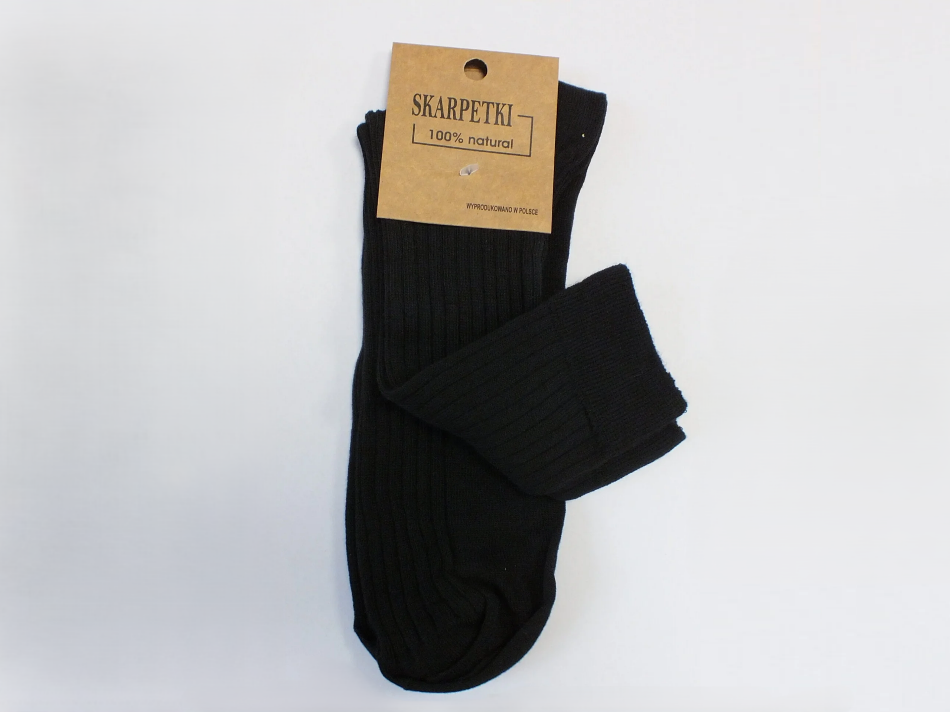 Skarpety letnie czarne do półbutów wz. 541/MON