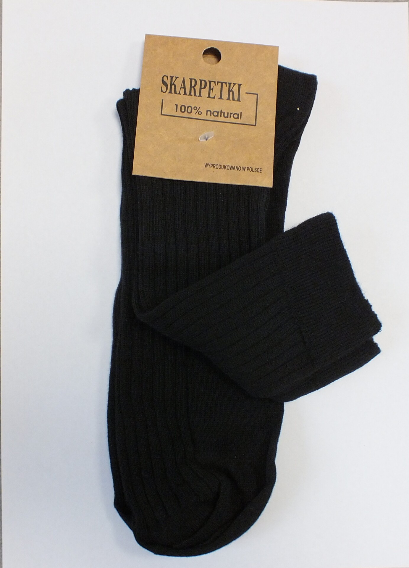 Skarpety letnie czarne do półbutów wz. 541/MON