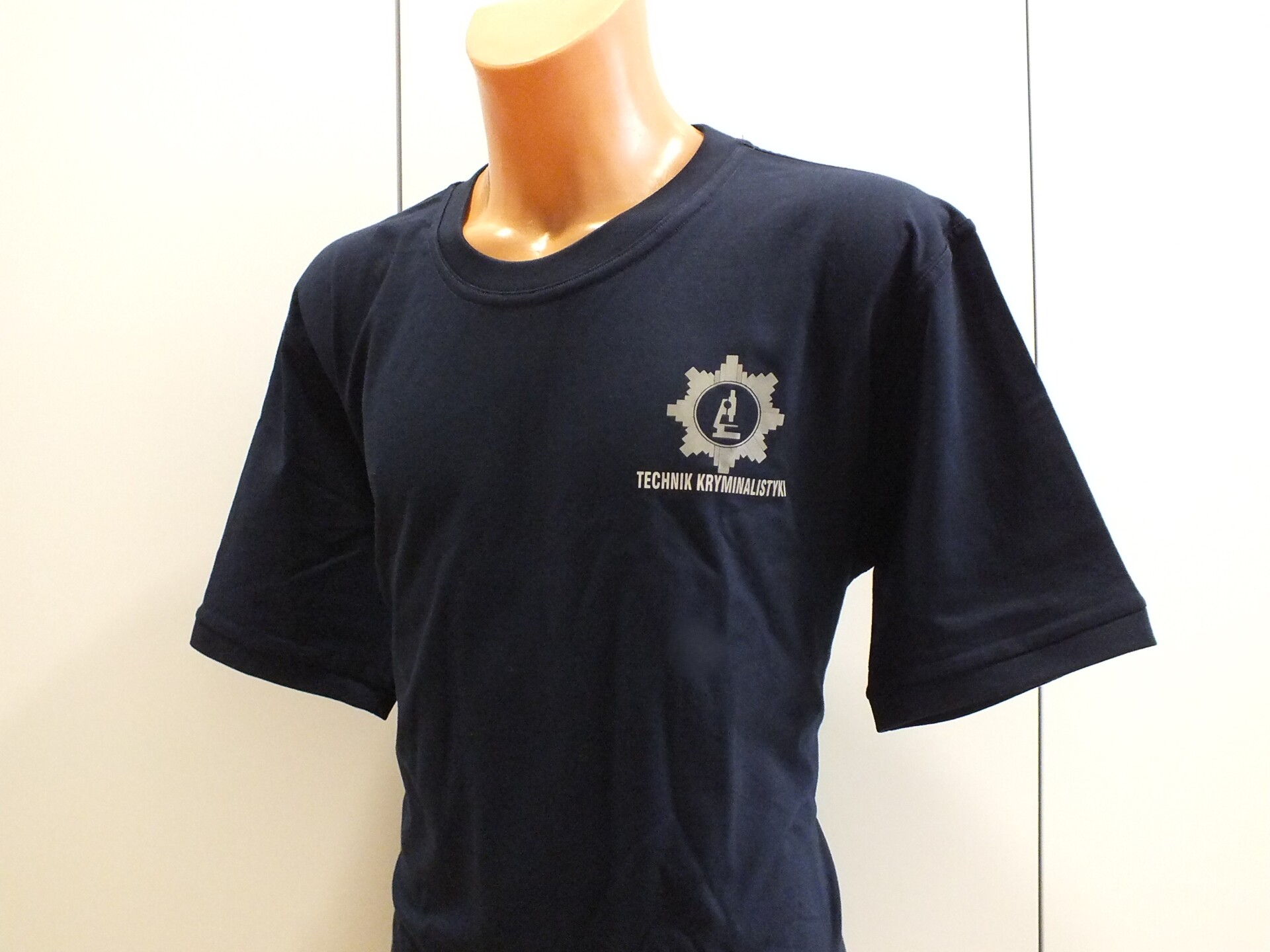 T-shirt Technik Kryminalistyki POLICJA granatowy T-shirt Technik Kryminalistyki POLICJA granatowy