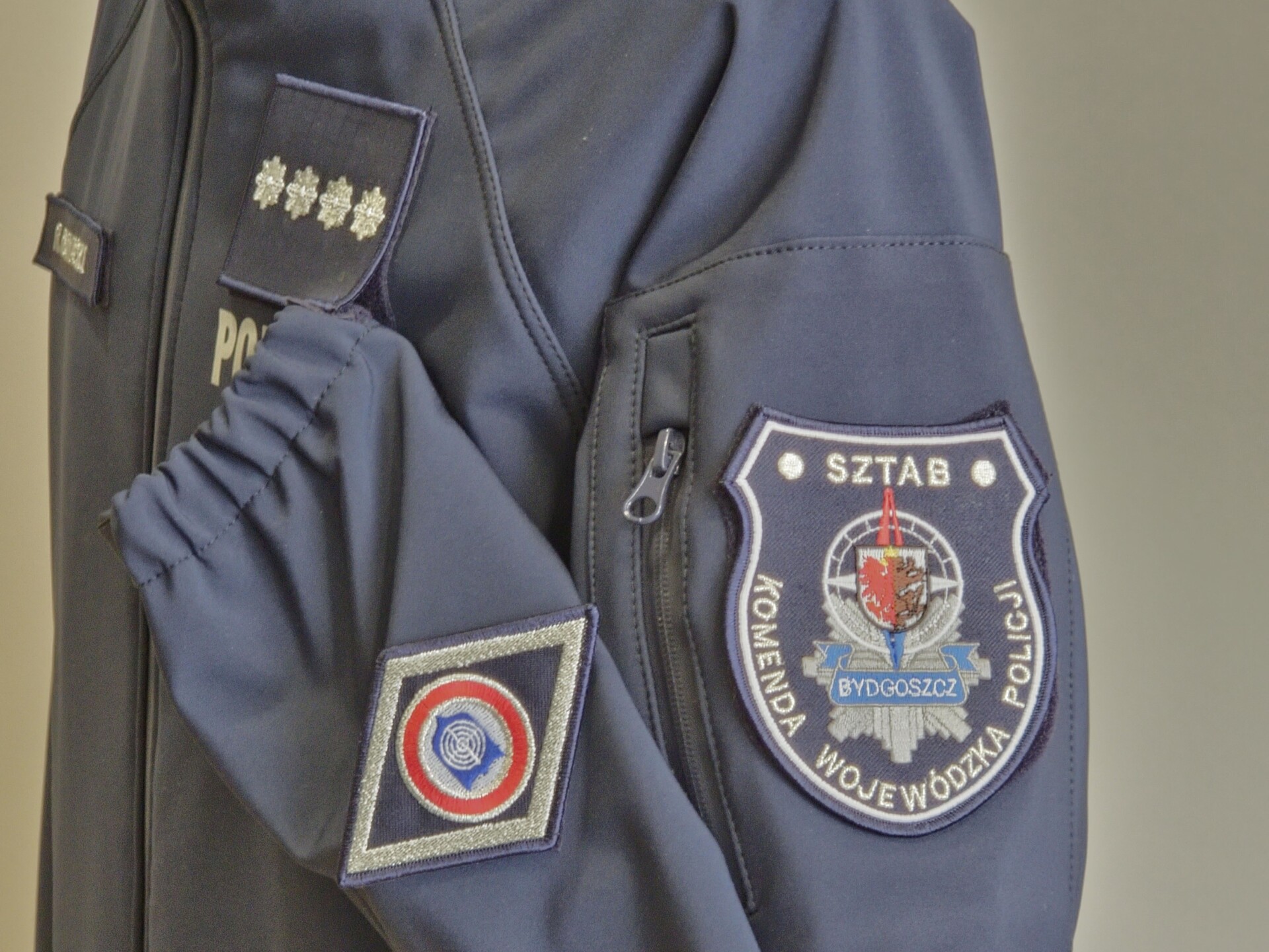 Kurtka Softshell Policja